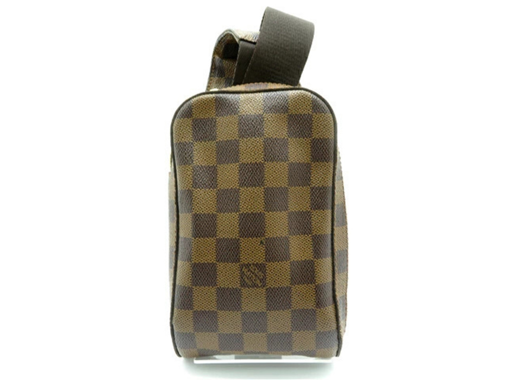 LOUIS VUITTON Body Bag Geronimos Damier Ebene Brown